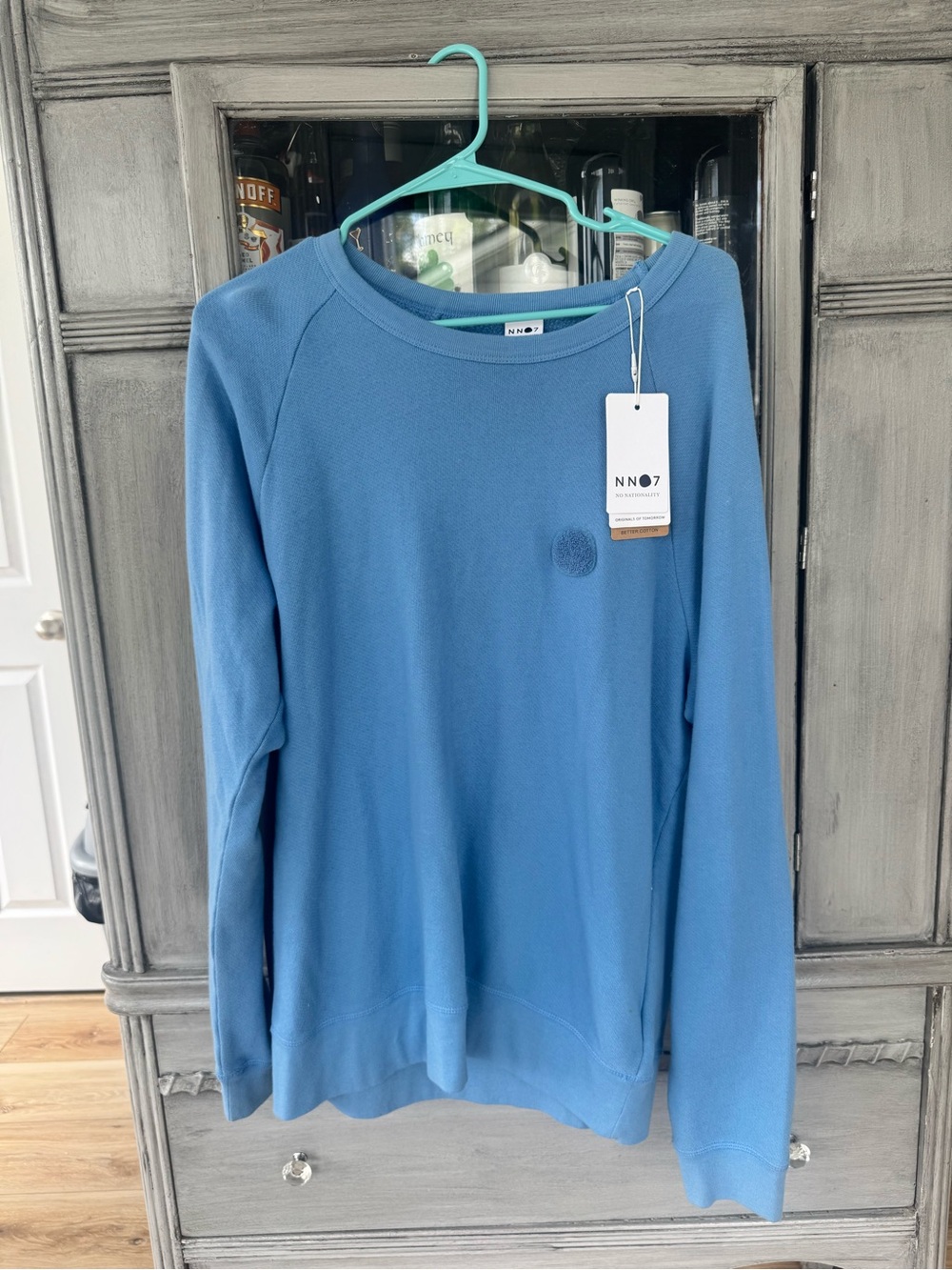 Men's Blue Crewneck Sweater
